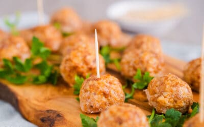 Gluten-Free Flexitarian Lamb & Cauliflower Meatballs