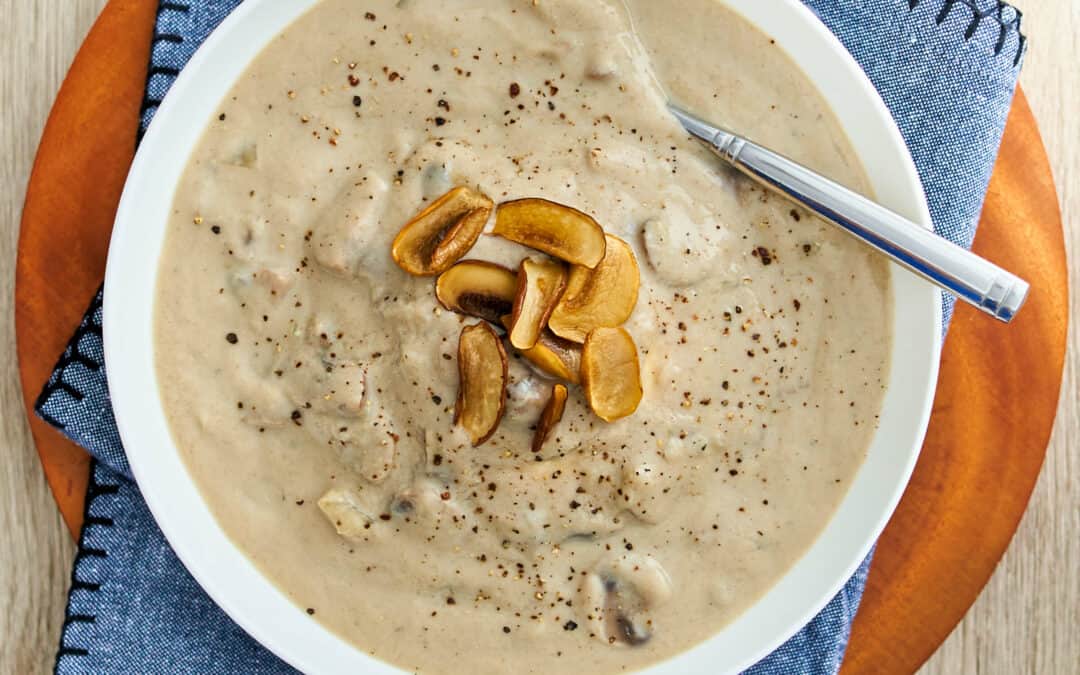 Creamless Cream of Mushroom Soup
