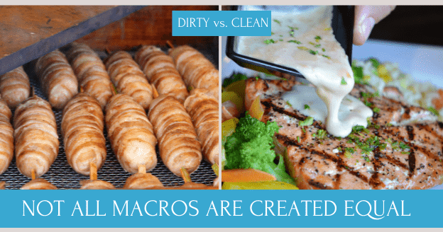 Dirty vs clean keto foods