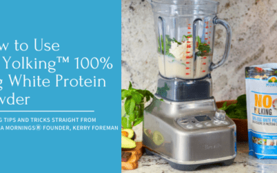 How to Use No Yolking™ 100% Egg White Protein Powder
