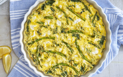 Spring Vegetable Crustless Quiche
