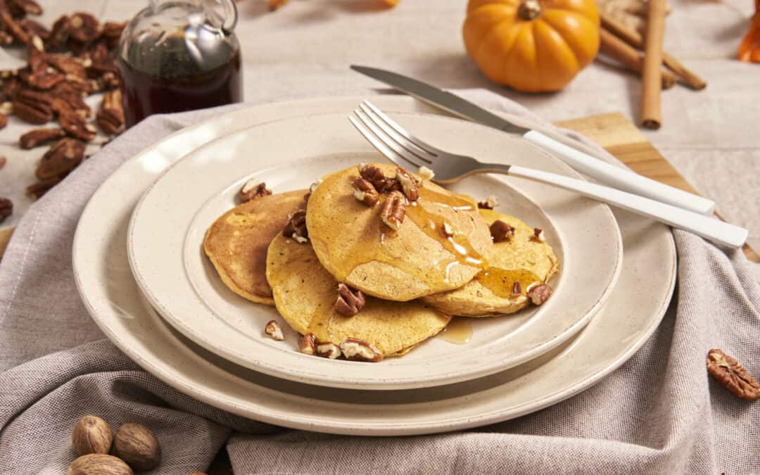 Pumpkin Protein Pancakes