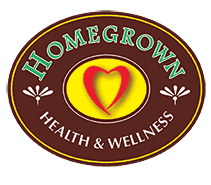 HomeGrown Health and Wellness Store Logo
