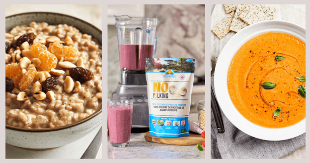collage of food pictures